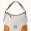 Wexford Leather Hobo White