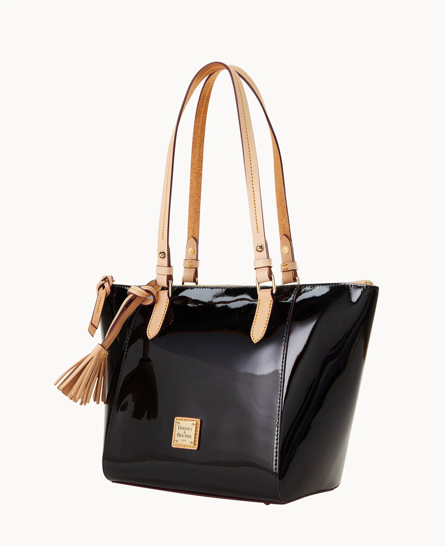 Patent Maxine Tote Black 7 Patent Maxine Tote Black - Image 7
