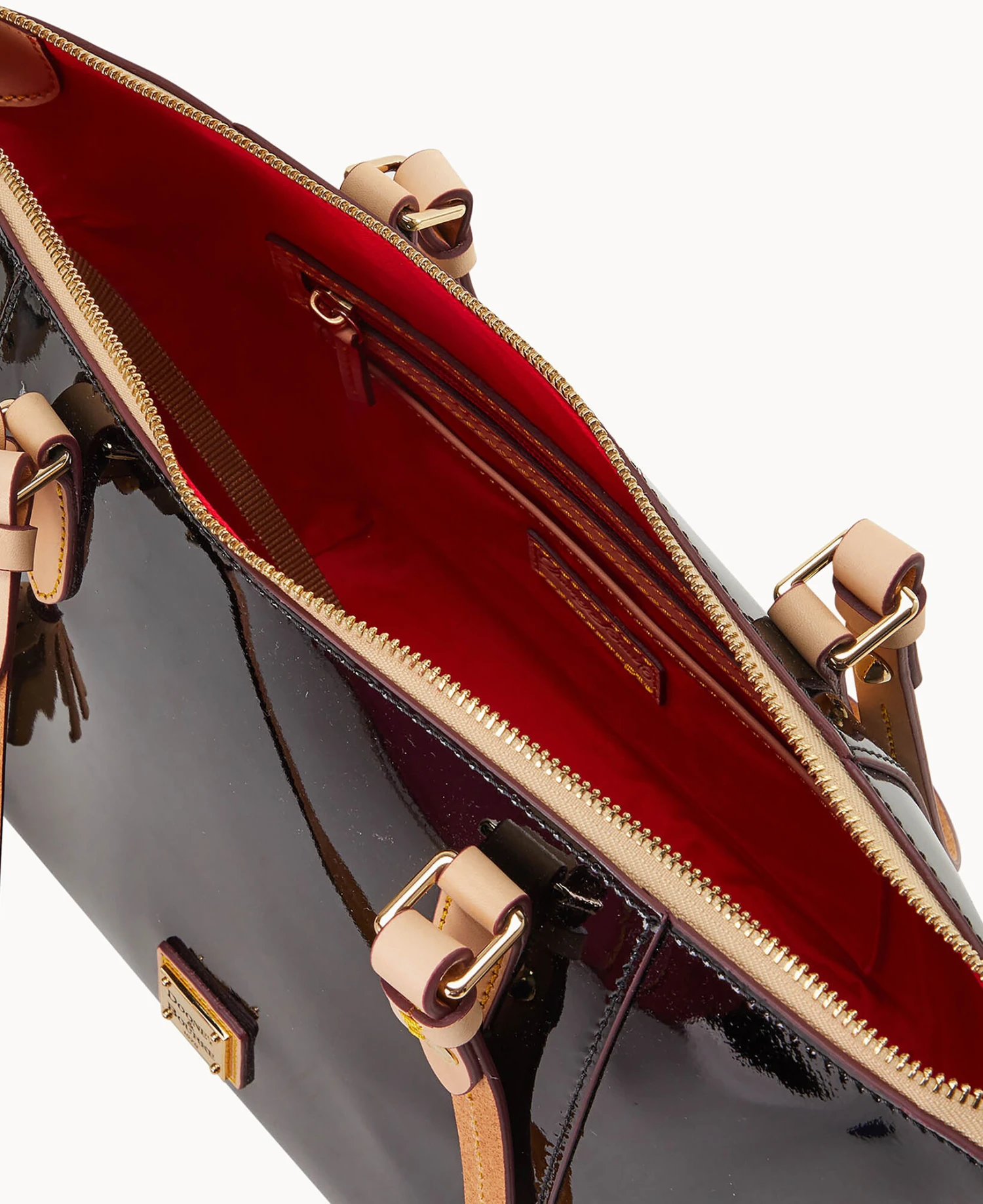 Patent Maxine Tote Black 3 Patent Maxine Tote Black - Image 3