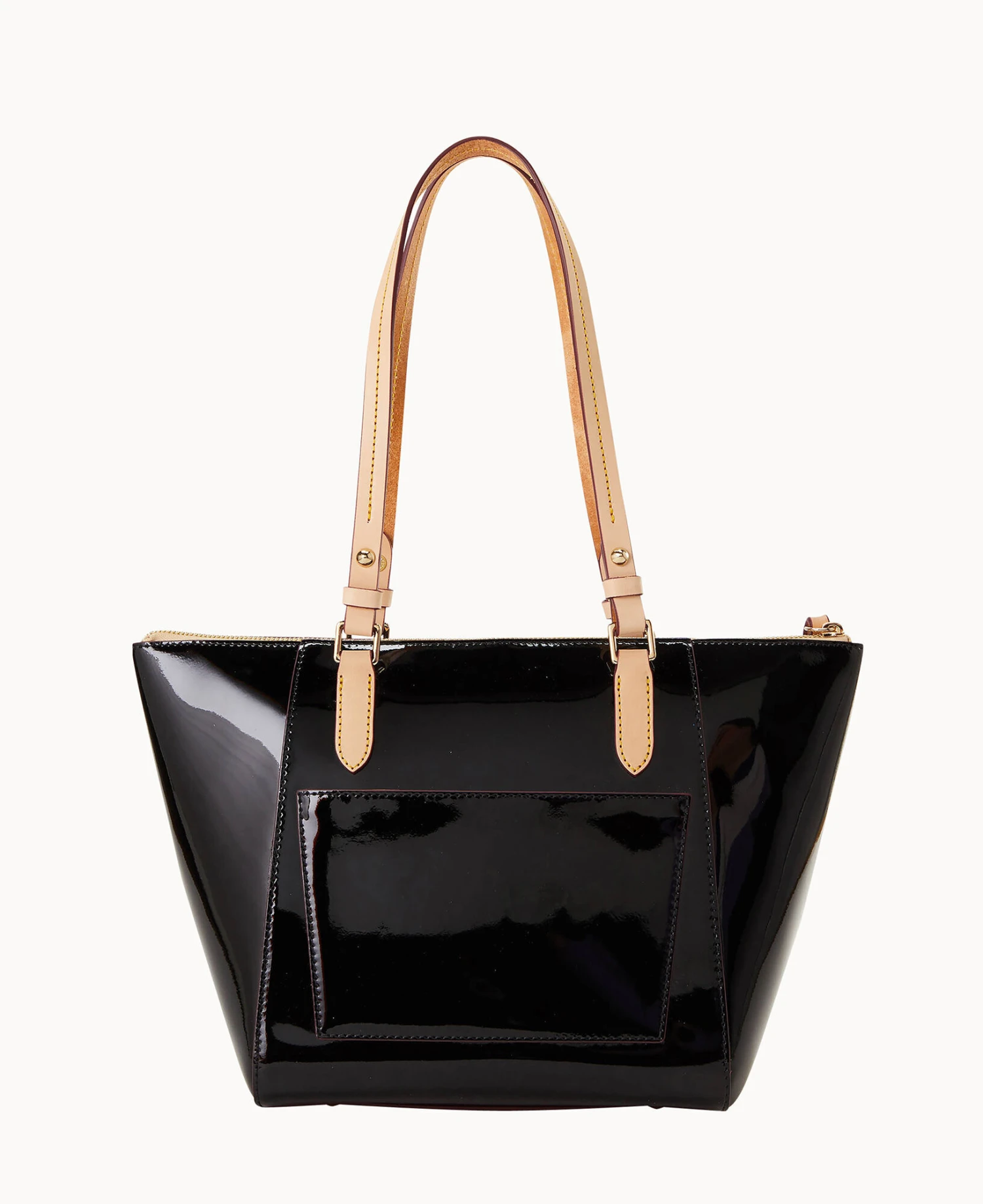 Patent Maxine Tote Black 4 Patent Maxine Tote Black - Image 4