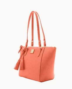 Saffiano Maxine Tote Coral -Dooney & Bourke B0972G SICRSICR ALT1