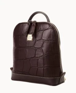 Denison Zip Pod Backpack Espresso 18 Denison Zip Pod Backpack Espresso -Dooney & Bourke B0973G 8DEEPABM0002 ALT1 1