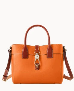 Pebble Grain Amelie Tote Red 34 Pebble Grain Amelie Tote Red -Dooney & Bourke B1031G AWCEPATN