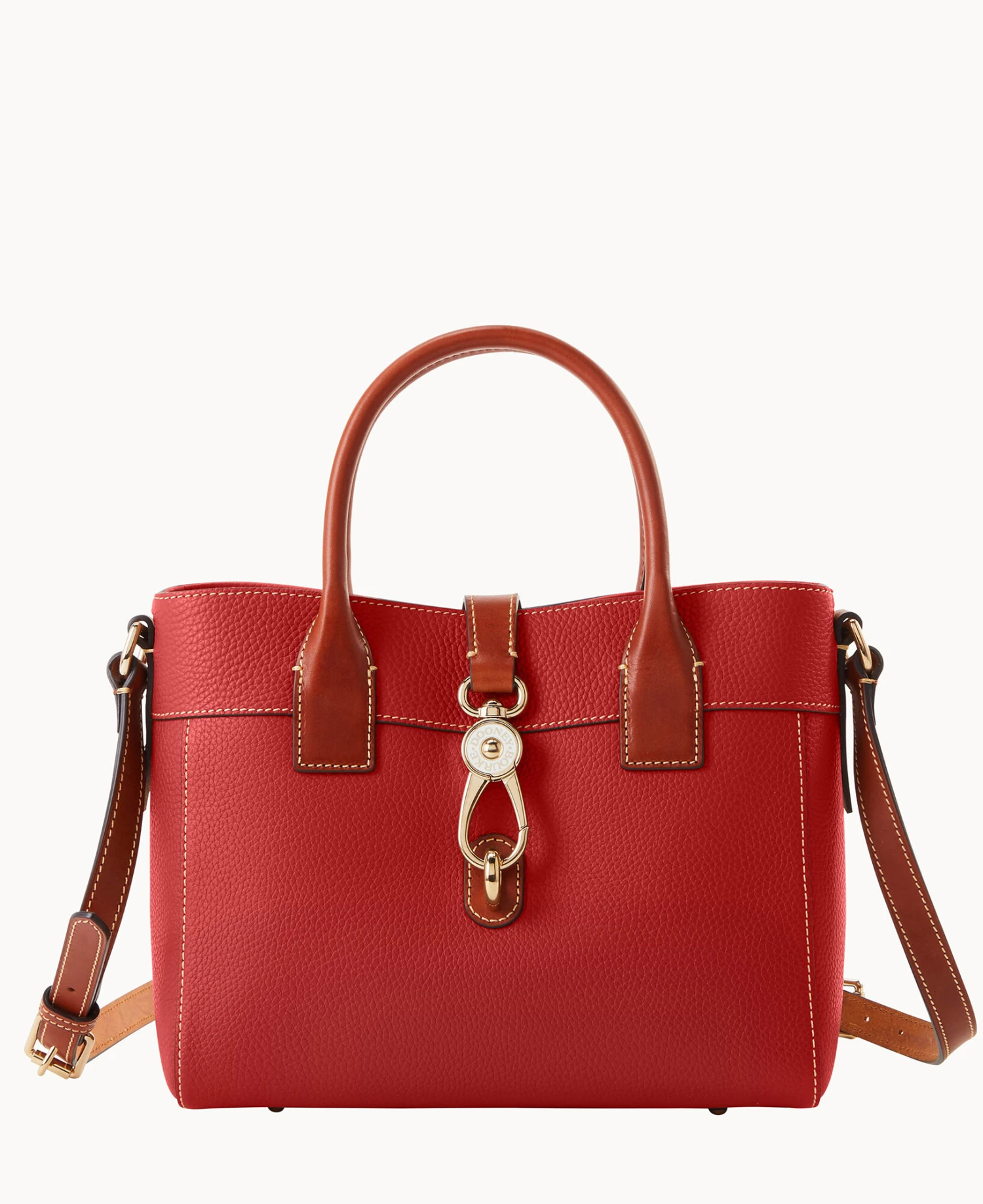 Pebble Grain Amelie Tote Red 19 Pebble Grain Amelie Tote Red - Image 19
