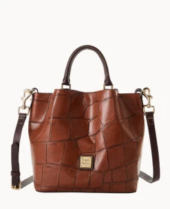Denison Small Barlow Cognac -Dooney & Bourke B1034G 8DCGPABM 2