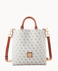 Gretta Small Barlow Bone 28 Gretta Small Barlow Bone -Dooney & Bourke B1034G NGBOPATN 2