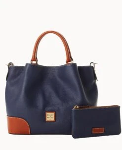 Pebble Grain Brenna Caramel 32 Pebble Grain Brenna Caramel -Dooney & Bourke B1036G AWMDPATNQ000
