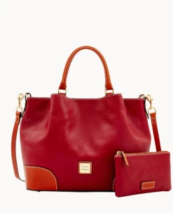 Pebble Grain Brenna Caramel 37 Pebble Grain Brenna Caramel -Dooney & Bourke B1036G AWWNPATNQ000