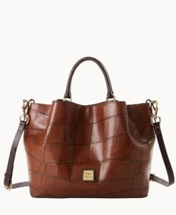 Denison Large Barlow Espresso 21 Denison Large Barlow Espresso -Dooney & Bourke B1039G 8DCGPABM