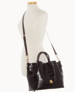 Denison Large Barlow Espresso 20 Denison Large Barlow Espresso -Dooney & Bourke B1039G 8DEEPABM0002 ALT4 1