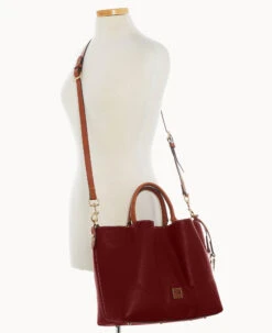 Pebble Grain Large Barlow Bordeaux 23 Pebble Grain Large Barlow Bordeaux -Dooney & Bourke B1039G 9PBXPAKR ALT4