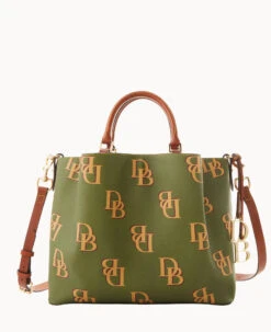 Monogram Large Barlow Wine 25 Monogram Large Barlow Wine -Dooney & Bourke B1039G QRAVPAKR