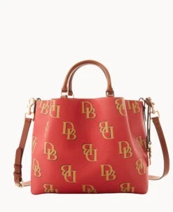 Monogram Large Barlow Wine 30 Monogram Large Barlow Wine -Dooney & Bourke B1039G QRRDPAKR