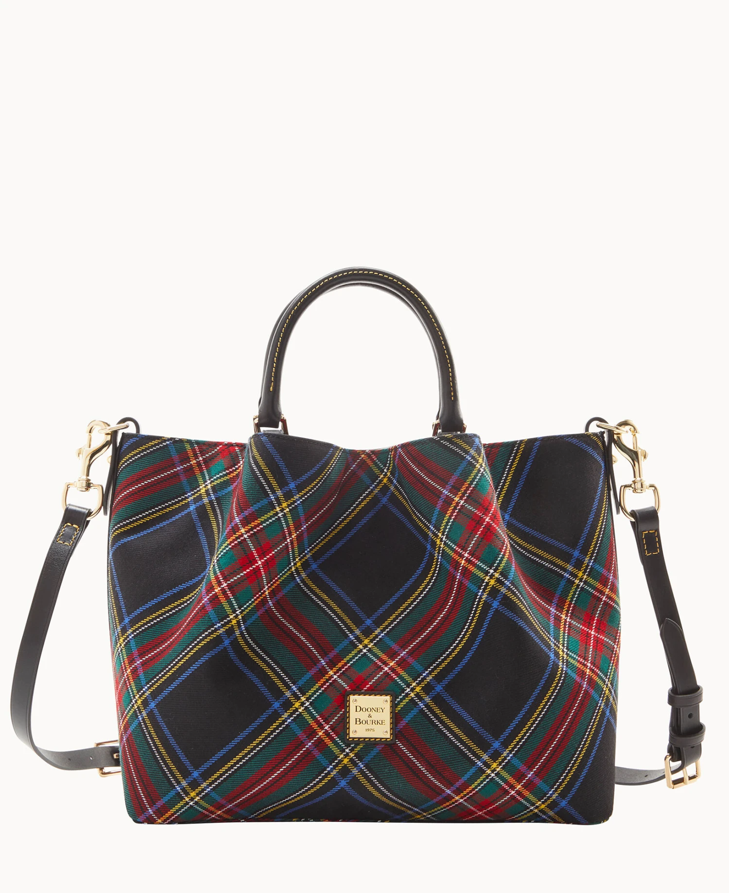 Tartan Large Barlow Black 11 Tartan Large Barlow Black - Image 11