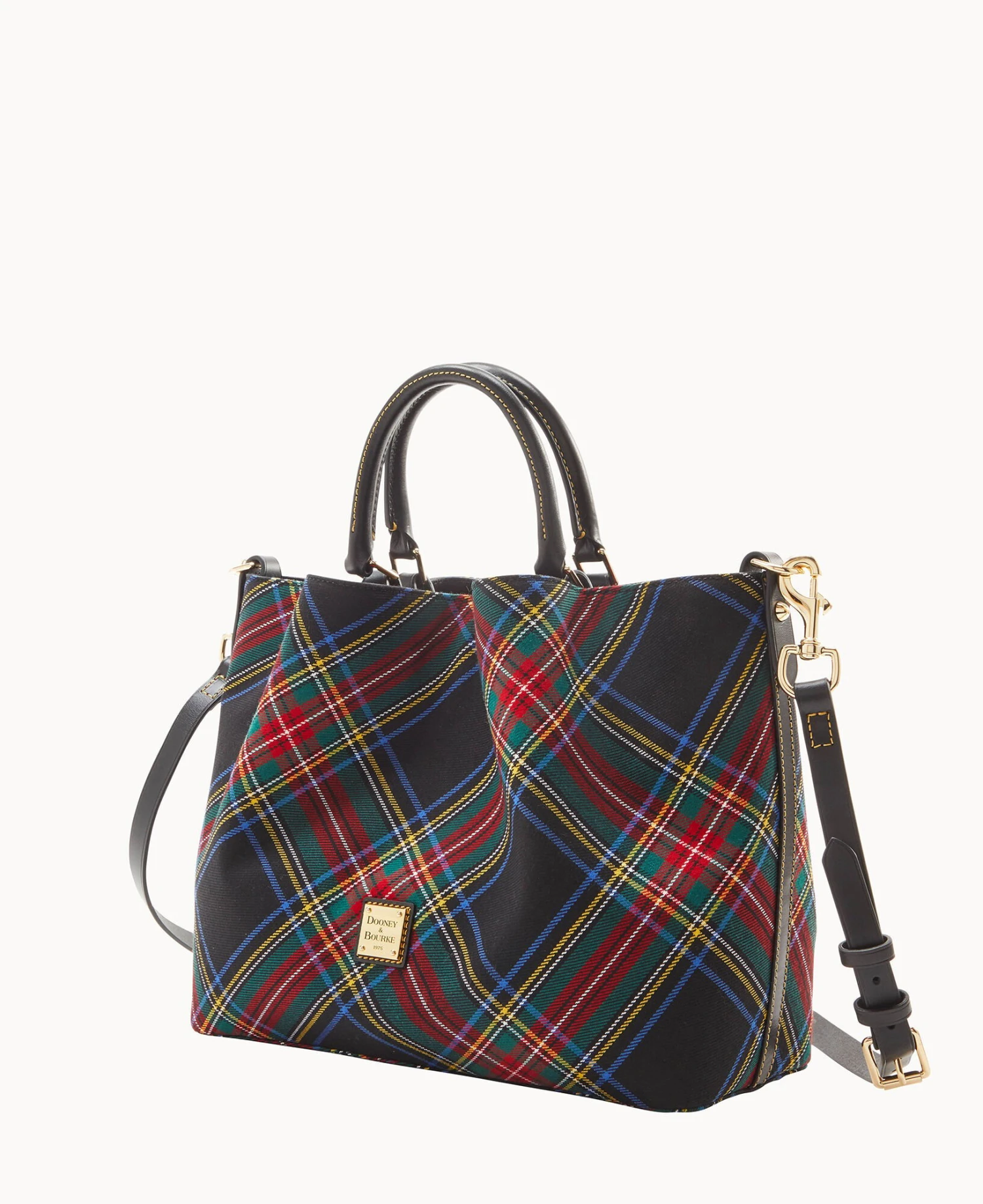 Tartan Large Barlow Black 8 Tartan Large Barlow Black - Image 8