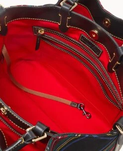 Tartan Large Barlow Black 22 Tartan Large Barlow Black -Dooney & Bourke B1039G TTBLPABL ALT2 1