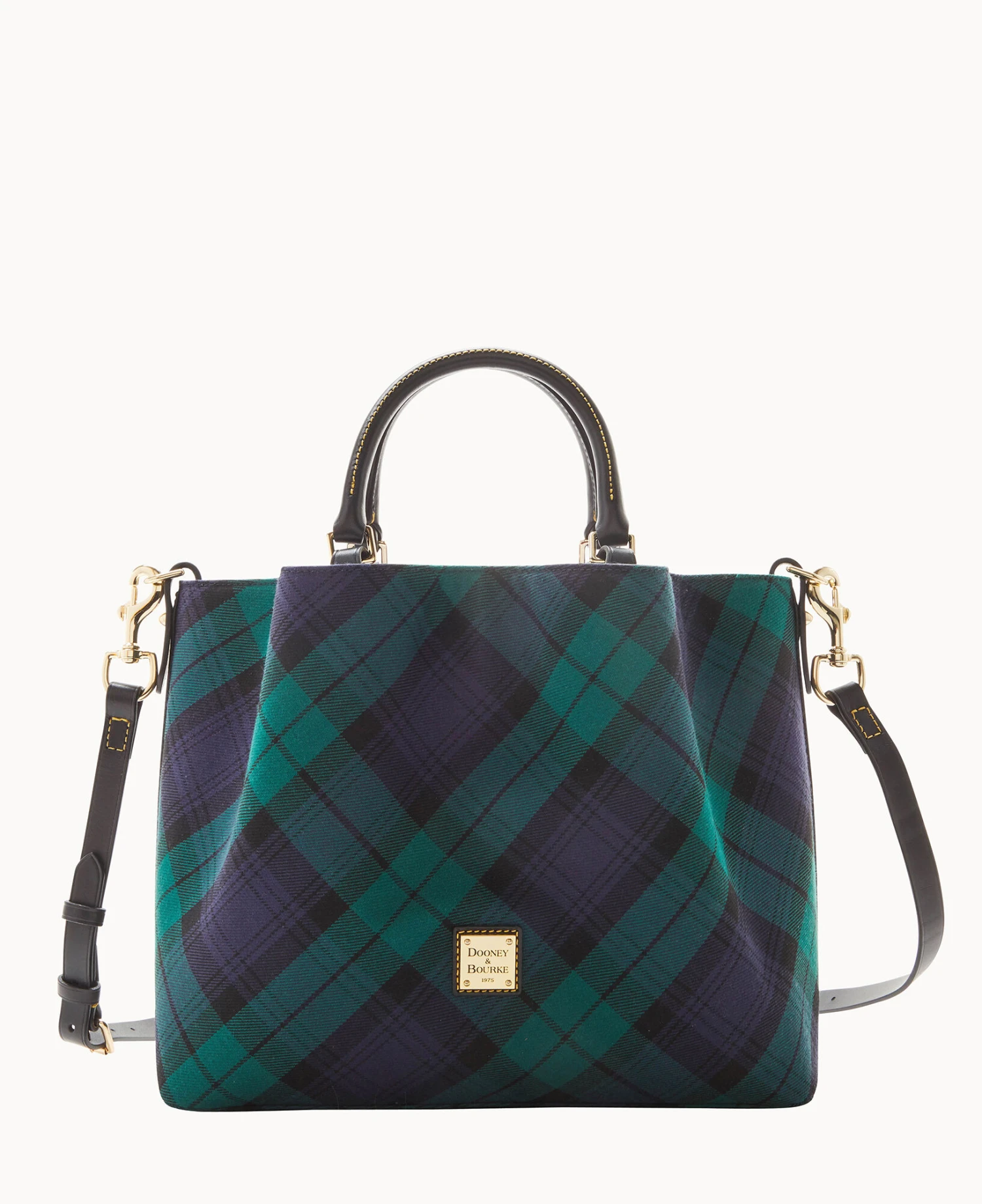 Tartan Large Barlow Black 12 Tartan Large Barlow Black - Image 12