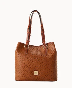 Ostrich Briana Black -Dooney & Bourke B1157G OTCAPAKR