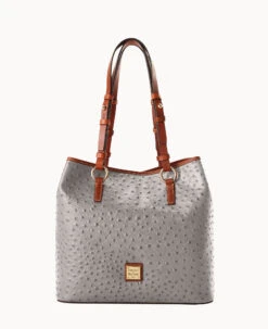 Ostrich Briana Black -Dooney & Bourke B1157G OTGYPAKR