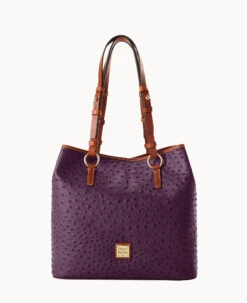 Ostrich Briana Black -Dooney & Bourke B1157G OTXPPAKR