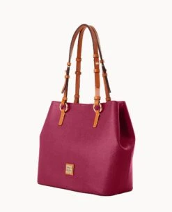 Saffiano Briana With Pouch Cranberry 26 Saffiano Briana With Pouch Cranberry -Dooney & Bourke B1157G SICBPANA ALT1 1