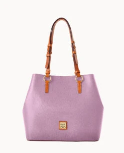 Saffiano Briana With Pouch Cranberry 36 Saffiano Briana With Pouch Cranberry -Dooney & Bourke B1157G SILUPANA