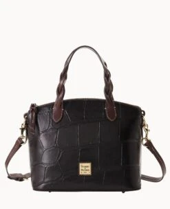 Denison Small Heidi Satchel Cognac -Dooney & Bourke B1217G 8DEEPABM