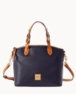 Wexford Leather Small Heidi Satchel Oyster -Dooney & Bourke B1217G JKMDPANA