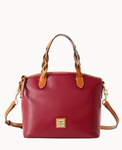 Wexford Leather Small Heidi Satchel Oyster -Dooney & Bourke B1217G JKMZPANA