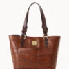 Denison Small Gretchen Tote Cognac
