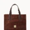 Denison Gia Satchel Cognac