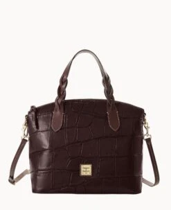 Denison Celeste Satchel Espresso 17 Denison Celeste Satchel Espresso -Dooney & Bourke B1299G 8DEEPABM 1