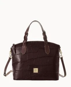 Denison Celeste Satchel Espresso 22 Denison Celeste Satchel Espresso -Dooney & Bourke B1299G 8DEEPABM 2