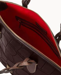 Denison Celeste Satchel Espresso 19 Denison Celeste Satchel Espresso -Dooney & Bourke B1299G 8DEEPABM ALT2 1