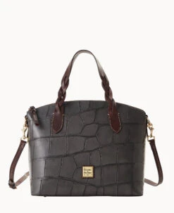 Denison Celeste Satchel Espresso 23 Denison Celeste Satchel Espresso -Dooney & Bourke B1299G 8DSMPABM