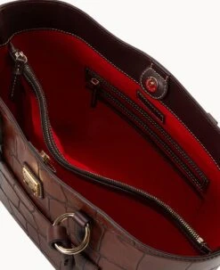 Denison Tammy Tote Cognac 19 Denison Tammy Tote Cognac -Dooney & Bourke B1312G 8DCGPABM ALT2 1
