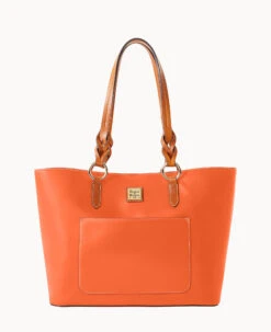 Wexford Leather Tammy Tote Oyster -Dooney & Bourke B1312G JKCRPANA