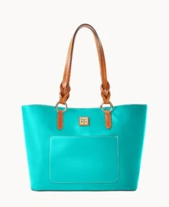Wexford Leather Tammy Tote Oyster -Dooney & Bourke B1312G JKJDPANA