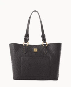 Ostrich Tammy Tote Caramel -Dooney & Bourke B1312G OTBLPABL