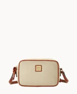 Pebble Grain Camera Crossbody Caramel -Dooney & Bourke B1318G AWBOPATN
