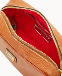 Pebble Grain Camera Crossbody Caramel -Dooney & Bourke B1318G AWCAPATN ALT2