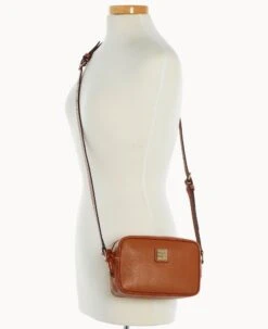Pebble Grain Camera Crossbody Caramel -Dooney & Bourke B1318G AWCAPATN ALT4 1