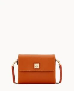 Pebble Grain Hunter Crossbody Caramel -Dooney & Bourke B1424G AWCAPATN 1