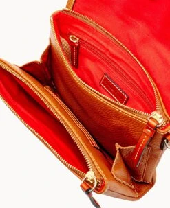 Pebble Grain Hunter Crossbody Caramel -Dooney & Bourke B1424G AWCAPATN ALT2 1