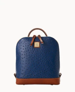 Ostrich Pod Backpack Black 30 Ostrich Pod Backpack Black -Dooney & Bourke B1456G OTNVPAKR