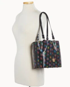 DB75 Multi Small Flynn Black -Dooney & Bourke B1459G 5SBLPABL ALT4