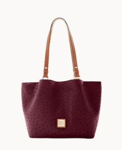 Ostrich Small Flynn Black 29 Ostrich Small Flynn Black -Dooney & Bourke B1459G OTBGPAKR