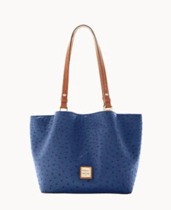 Ostrich Small Flynn Black 37 Ostrich Small Flynn Black -Dooney & Bourke B1459G OTNVPAKR