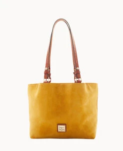 Suede Small Flynn Wine -Dooney & Bourke B1459G SUCHPATN