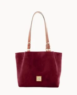Suede Small Flynn Wine -Dooney & Bourke B1459G SUWNPATN 1
